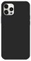 Epico Silikónový kryt na iPhone 12/12 Pro s podporou uchytenia MagSafe - čierny - Kryt na mobil