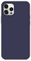 Telefon tok Epico iPhone 12 Pro Max kék szilikon MagSafe tok - Kryt na mobil
