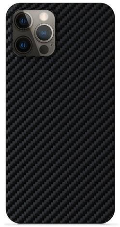 Epico Carbon iPhone 12 Pro Max Cover (MagSafe compatible) - Black - Phone Cover - Main image