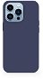 Epico Silikonhülle für iPhone 13 mit Unterstützung für MagSafe Befestigung - blau - Handyhülle