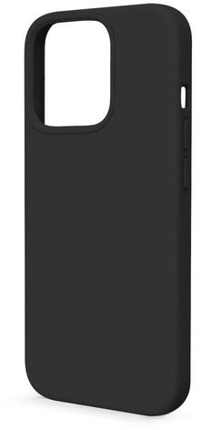Coque iPhone 13 Pro silicone logo noire