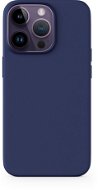 Kryt na mobil Epico silikónový kryt na iPhone 14 Pro Max s podporou uchytenia MagSafe – modrý - Kryt na mobil