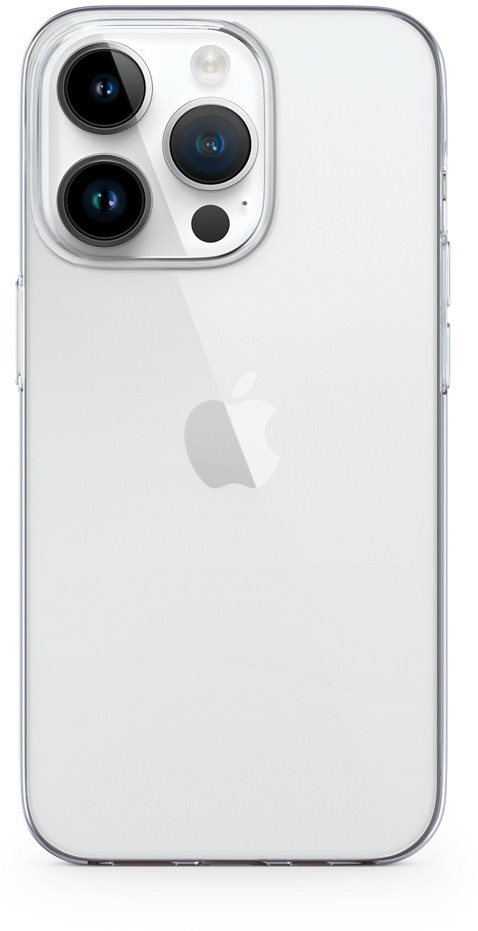 Epico Twiggy Gloss iPhone 14 Pro Max fehér átlátszó tok