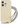 Silicone cover with lanyard for iPhone 14 Plus - beige