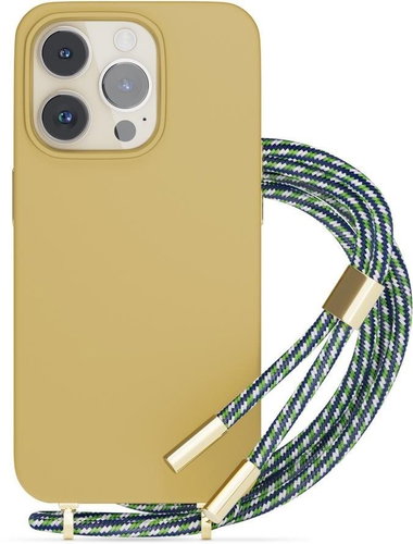 Epico Silicone Necklace Case iPhone 14 Pro - sand - Phone Cover - Main image