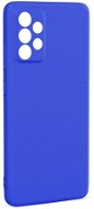 Handyhülle Spello Silk Matt Hülle für Samsung Galaxy S21 FE - blau - Kryt na mobil