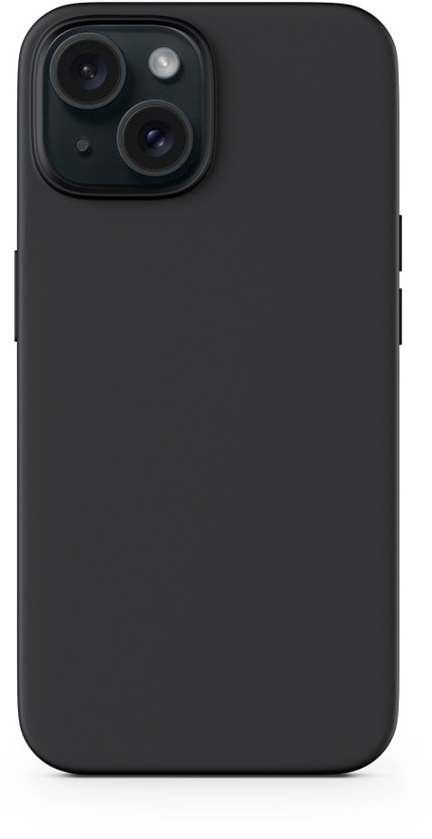 Epico Mag+ iPhone 15 Plus MagSafe fekete szilikon tok