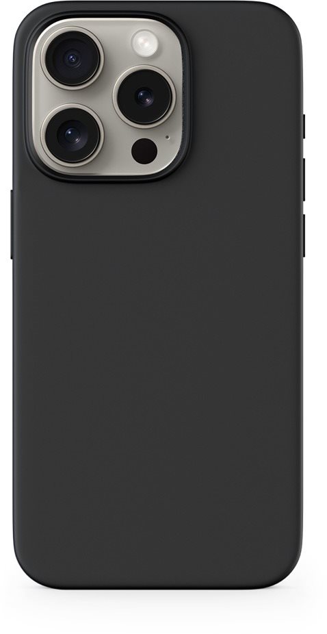 Epico Mag+ iPhone 15 Pro Max MagSafe fekete szilikon tok