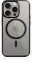 Handyhülle Epico Mag+ Hero Cover für iPhone 15 Pro mit MagSafe Unterstützung - Transparent Schwarz - Kryt na mobil