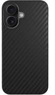 Epico Mag+ Carbon Cover for iPhone 16 - Black - Phone Cover