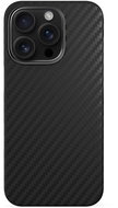 Epico Mag+ Carbon Cover for iPhone 16 Pro - Black - Phone Cover