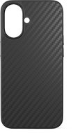 Epico Mag+ Hybrid Carbon Cover iPhone 16 Plus - Black - Phone Cover