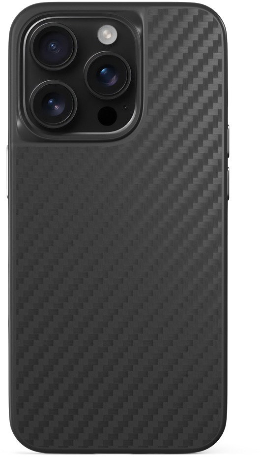 Epico Mag+ Hybrid Carbon iPhone 16 Pro fekete tok