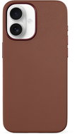 Epico Mag+ leather iPhone 16 Plus cover - brown - Phone Cover