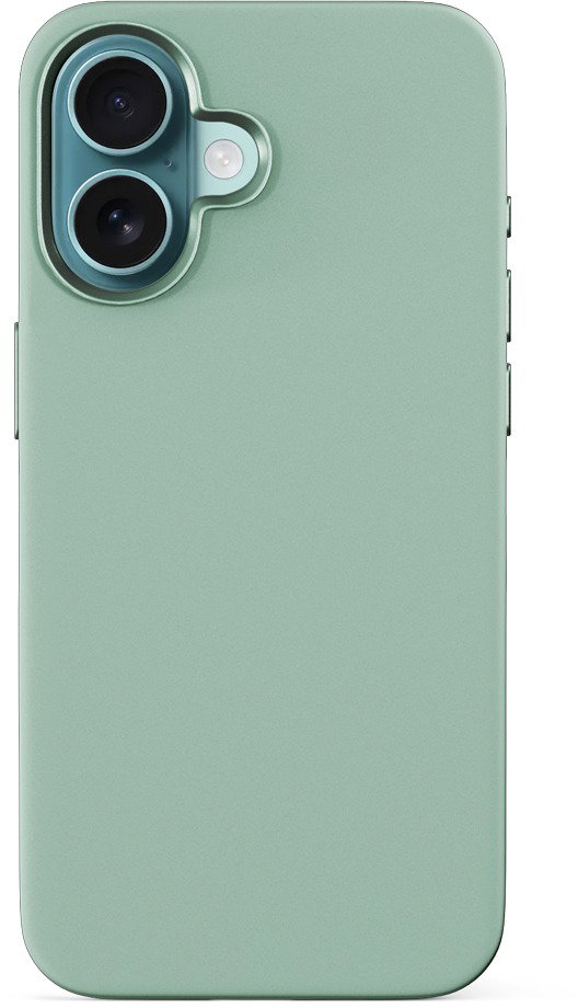 Epico Mag+ Silicone Pro iPhone 16 Plus mentazöld tok