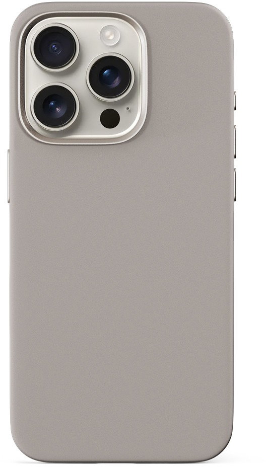 Epico Mag+ Silicone Pro iPhone 16 Pro bézstitán tok