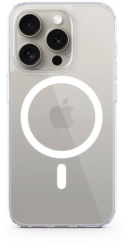 Epico Resolve iPhone 16 Pro cover with MagSafe support - transparent - Phone Cover - Main image