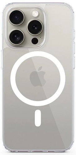 Epico Resolve iPhone 16 Pro Max cover with MagSafe support - transparent - Phone Cover - Main image
