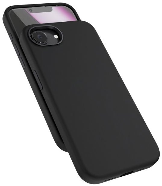 Epico Mag+ Pro iPhone SE 2025 fekete szilikon tok