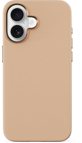 Epico Mag+ Silicone Pro iPhone 16 Plus Cover - Desert Titanium - Phone Cover - Main image