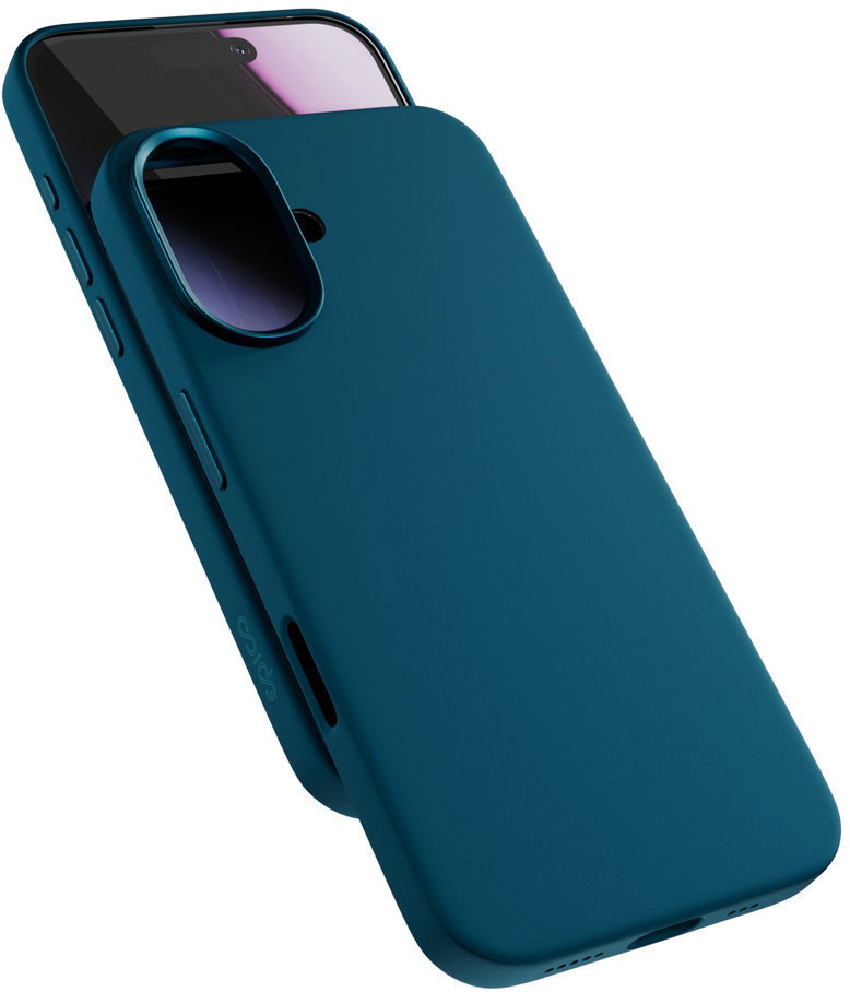 Epico Mag+ Silicone Pro iPhone 17 olajkék tok