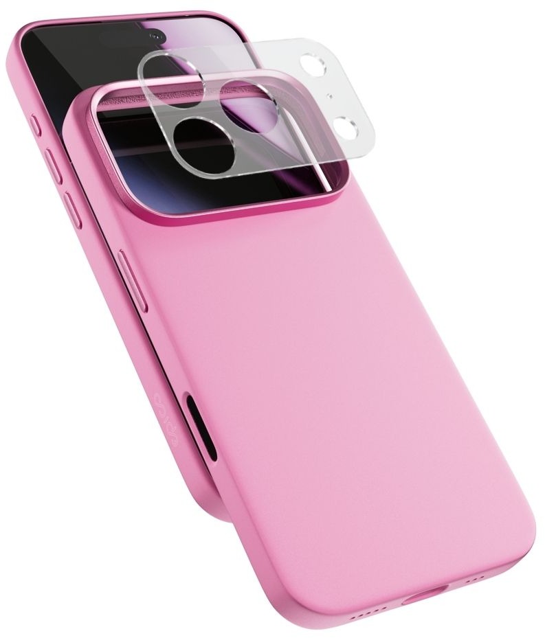 Epico Mag+ Silicone Pro iPhone 17 Pro rózsaszín tok