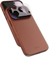 Epico Leather Pro Mag+ Case iPhone 17 Pro/18 Pro Qi2 & MagSafe kompatibel - Braun - Handyhülle