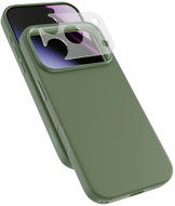 Epico Silicone Pro Mag+ Case iPhone 17 Pro/18 Pro Qi2 & MagSafe kompatibilní - khaki - Phone Cover