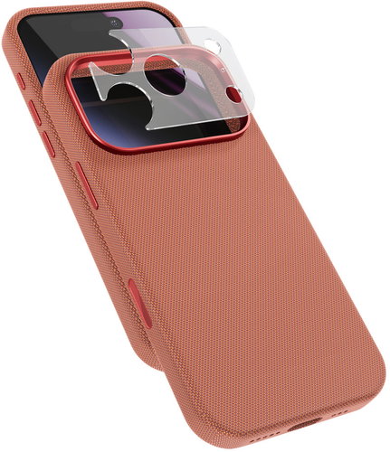 Epico SolidWoven Pro Mag+ Case iPhone 17 Pro/18 Pro Qi2 & MagSafe kompatibilní - siensky hnědá - Phone Cover - Main image