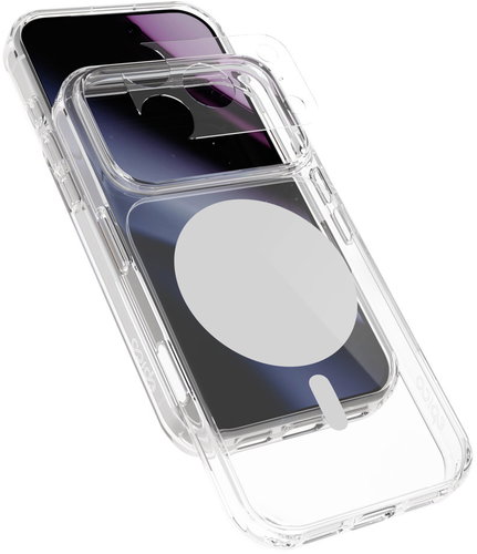 Epico Dot Mag+ Case for iPhone 17 Pro/18 Pro Qi2 & MagSafe Compatible - Grey - Phone Cover - Main image