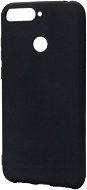 Phone Cover Epico Silk Matt for Honor 7A - Black - Kryt na mobil