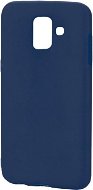 Handyhülle Epico Cover Silk Matt für Samsung Galaxy A6 (2018) - blau - Kryt na mobil
