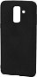 Phone Cover Epico Silk Matt for Samsung Galaxy A6+ (2018) - Black - Kryt na mobil