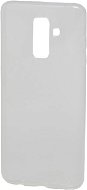Epico Ronny Gloss for Samsung Galaxy A6+ (2018) - White Transparent - Phone Cover