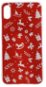 Epico Red Xmas for iPhone XS Max - Phone Cover