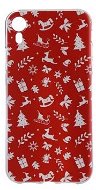 Epico Red Xmas for iPhone XR - Phone Cover