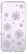 Epico White Snowflakes iPhone XR készülékhez - Telefon tok