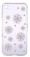 Epico White Snowflakes for iPhone 7/8 - Phone Cover