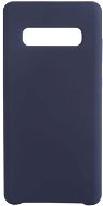 Epico Silicone Case na Samsung Galaxy S10 – modrý - Kryt na mobil