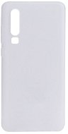 Epico Silk Matt Case tok Huawei P30 készülékhez, átlátszó fehér - Telefon tok