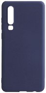 Epico Silk Matt Case for Huawei P30 - dark blue - Phone Cover
