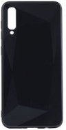 Epico Colour Glass Case tok Samsung Galaxy A50 készülékhez, fekete - Telefon tok