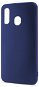 Epico Silk Matt Case für Samsung Galaxy A20e - Dunkelblau - Handyhülle