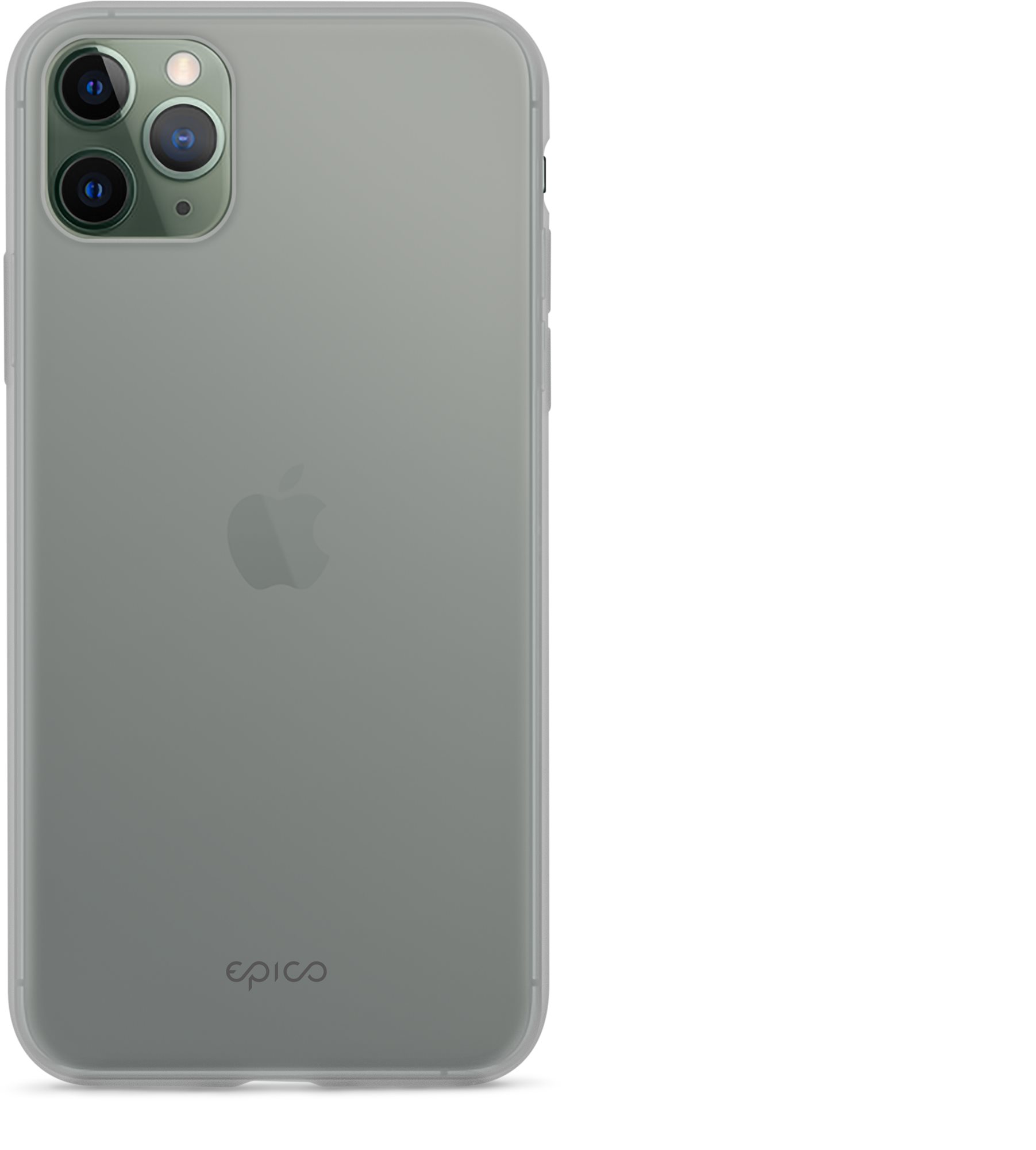 Epico SILICONE CASE 2019 iPhone 11 PRO MAX - átlátszó fekete