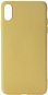 EPICO CANDY SILICONE CASE iPhone XS Max - Gold - Phone Cover