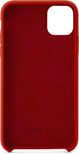 EPICO SILICONE CASE iPhone XR/11 - Red - Phone Cover - Main image