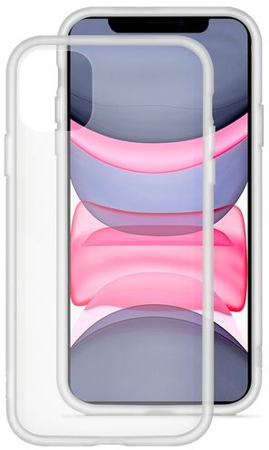 EPICO GLASS CASE 2019 iPhone 11, Transparent/White - Phone Cover - Main image