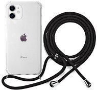 Epico Nake String Case iPhone 11, Transparent White/Black - Phone Cover