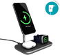 Epico 3in1 Wireless Charger Made for MagSafe with Adapter - Black - MagSafe Wireless Charger