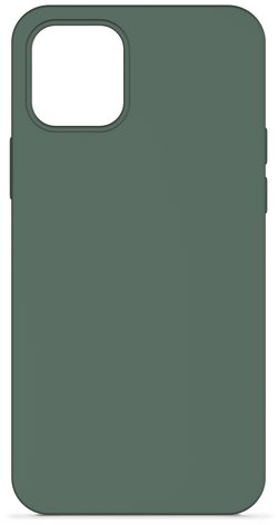 Epico Silicone Case iPhone 12 mini - Dark Green - Phone Cover - Main image